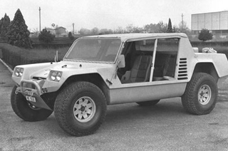 Illustration for article titled Rambo's Lambo: The Lamborghini LM002